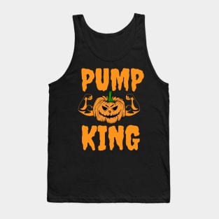 Halloween Pumpking Biceps Tank Top